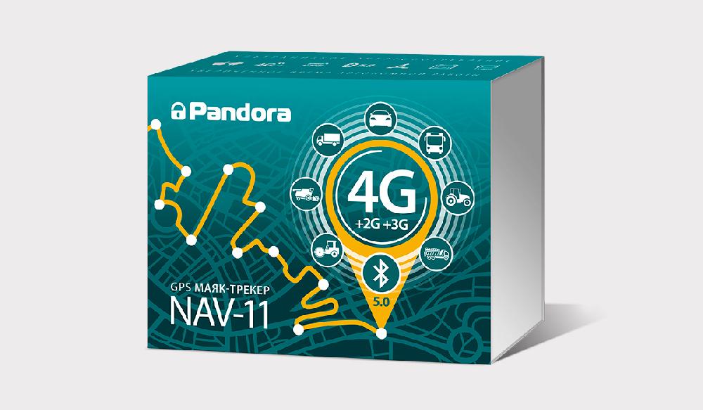 Pandora NAV-11 – новый 4G GPS-трекер с питанием от бортсети и аварийным питанием