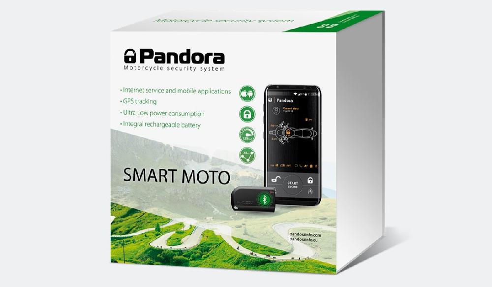 В продажу поступает охранно-сервисная телеметрическая система для мототехники Pandora Smart Moto (DX 47)